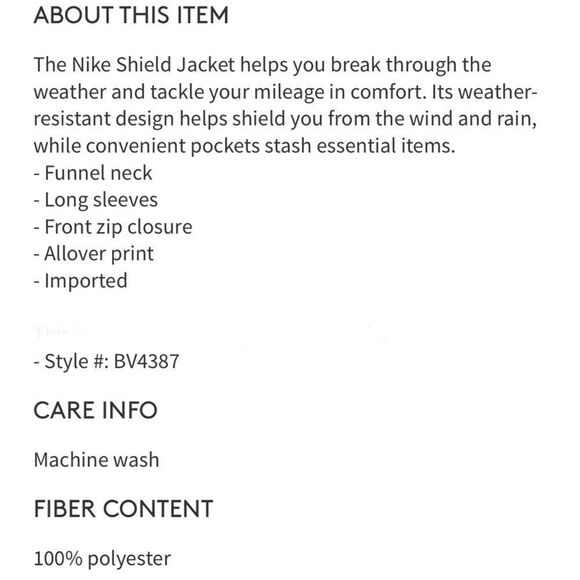 Nike | Full-Zip Running Jacket | Black - Picture 12 of 12